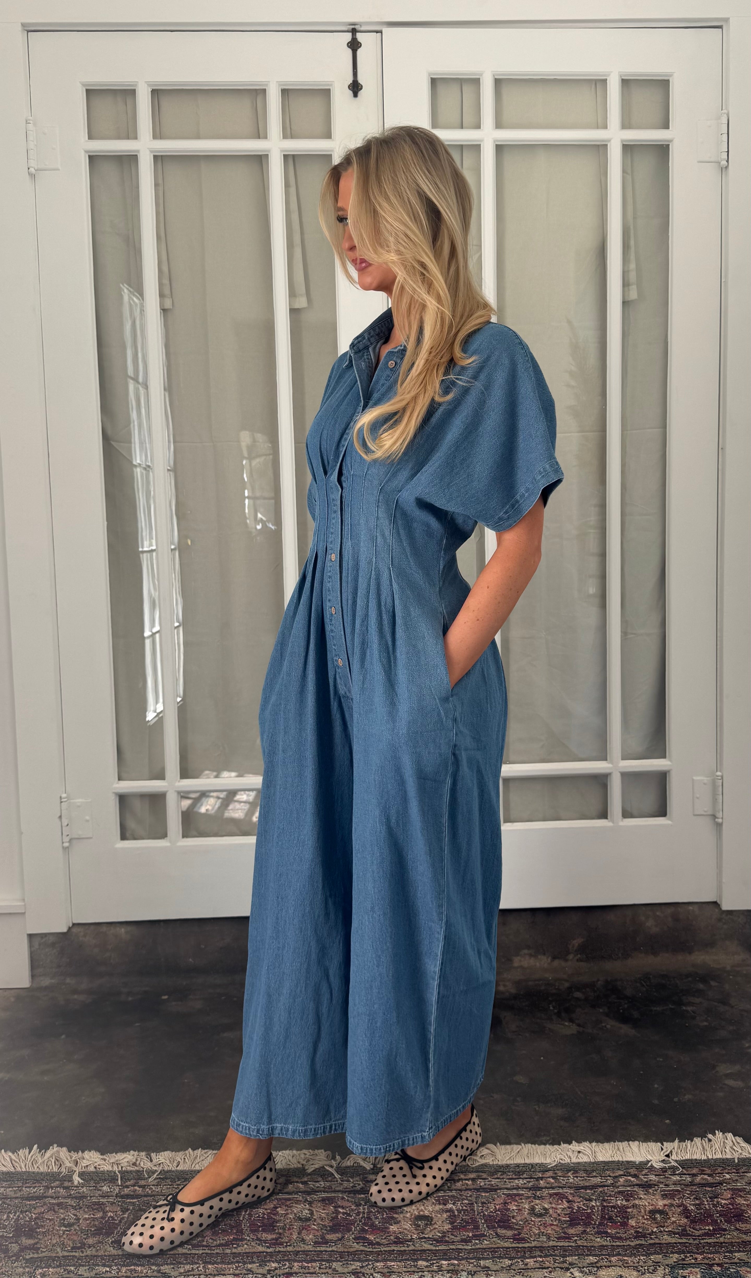 Camden Denim Jumpsuit