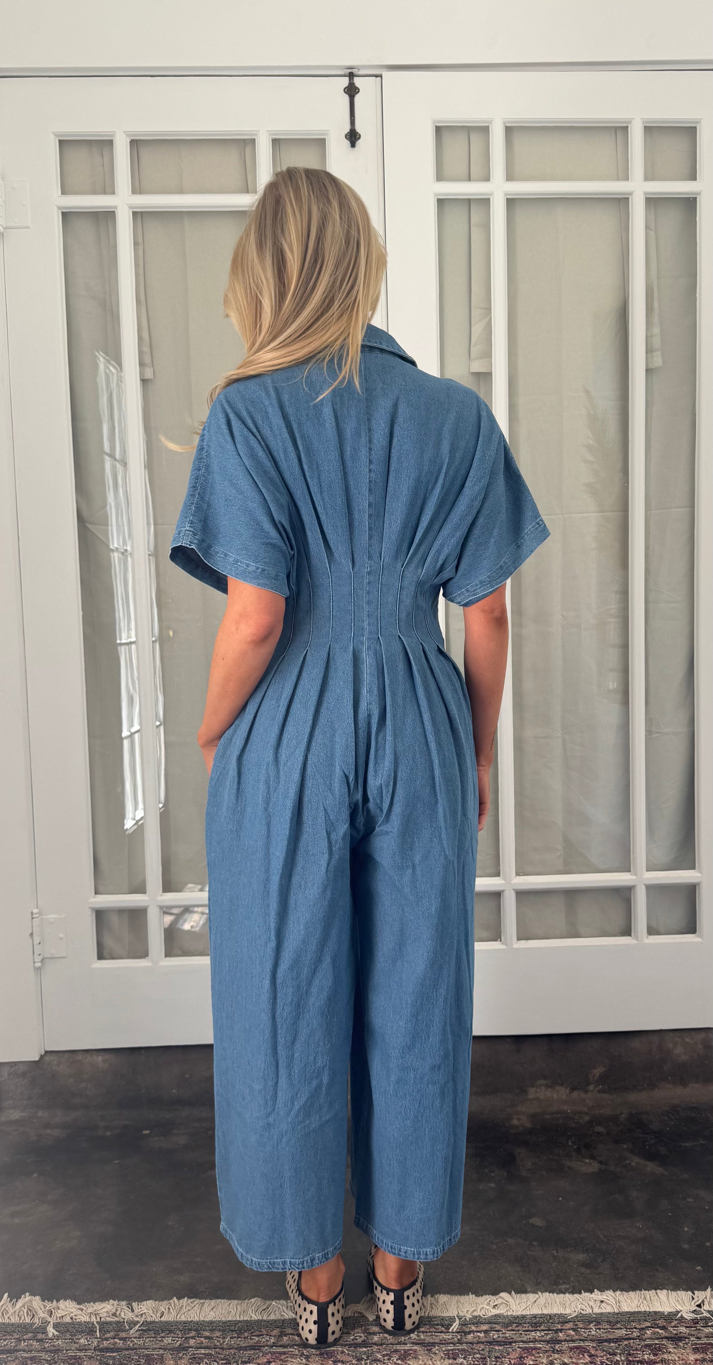 Camden Denim Jumpsuit