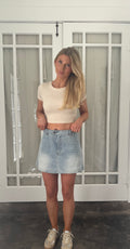 Everyday Denim Skort